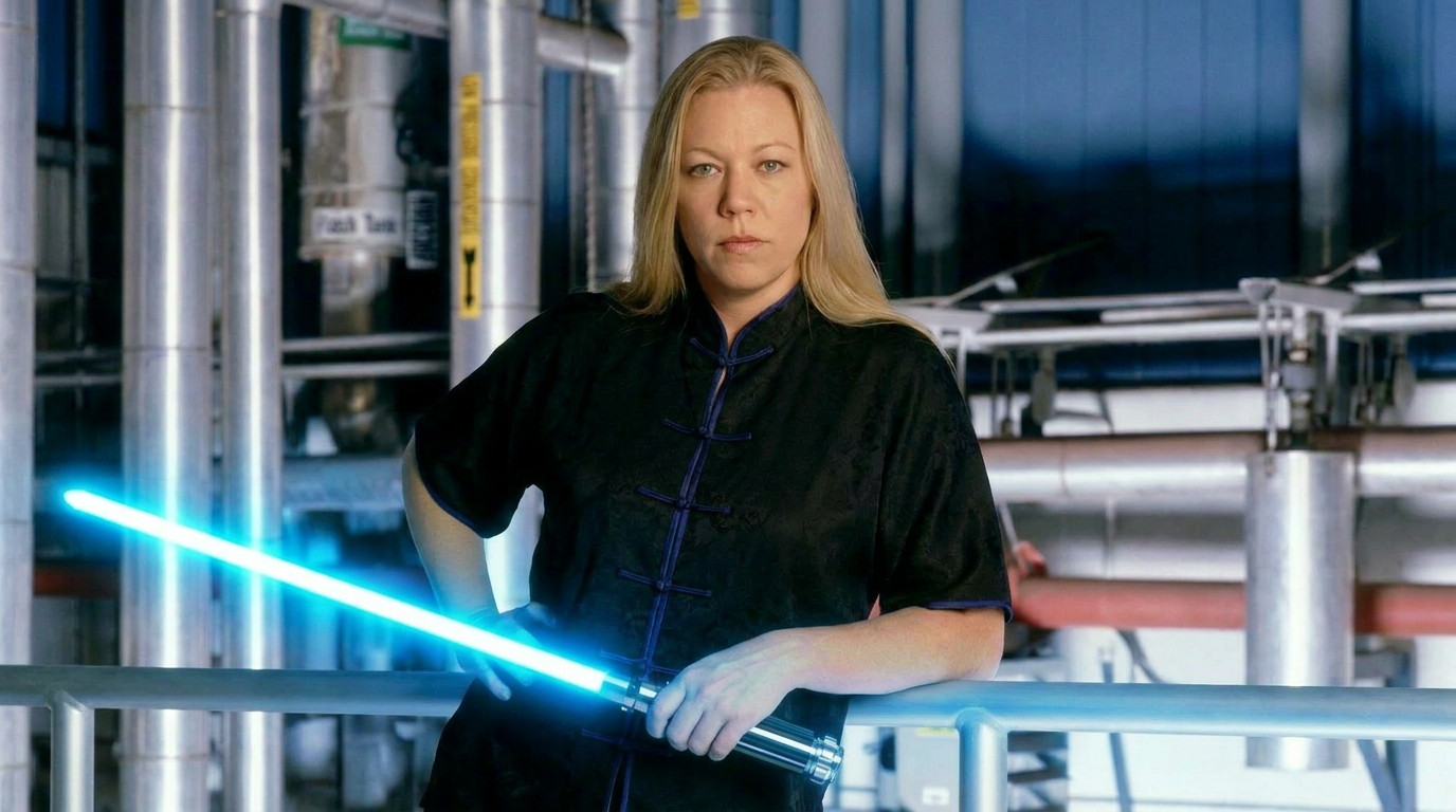 Sifu Julliana Armstrong, founder and lead trainer of Total Saber Fit